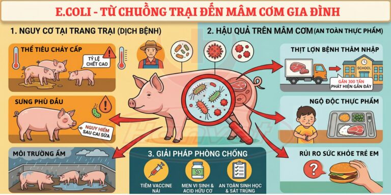 E. COLI DISEASE IN PIGLETS: MAJOR THREAT IN PIG FARMING
