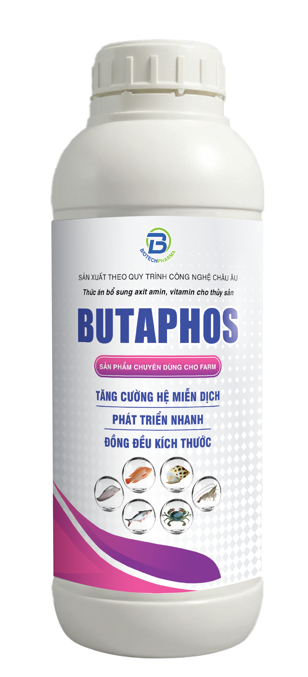 BUTAPHOS TĂNG CƯỜNG HỆ MIỄN DỊCH – PHÁT TRIỂN NHANH – ĐỒNG ĐỀU KÍCH THƯỚC